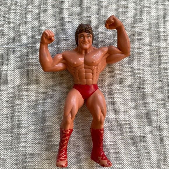 VINTAGE MR. WONDERFUL PAUL ORNDORFF WWF Wrestling Figure Titan LJN 1985 - Picture 15 of 16